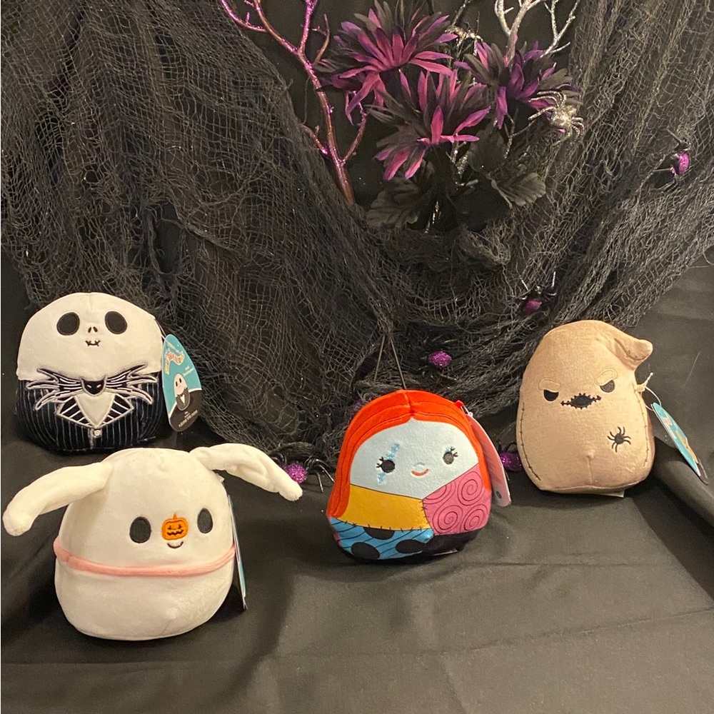 2022 Halloween Squishmallows Disney Tim Burton’s The Nightmare Before Christmas